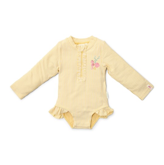 ΜΑΓΙΟ ΟΛΟΣΩΜΟ ΜΕ ΜΑΚΡΥ ΜΑΝΙΚΙ OCEAN TREASURES YELLOW